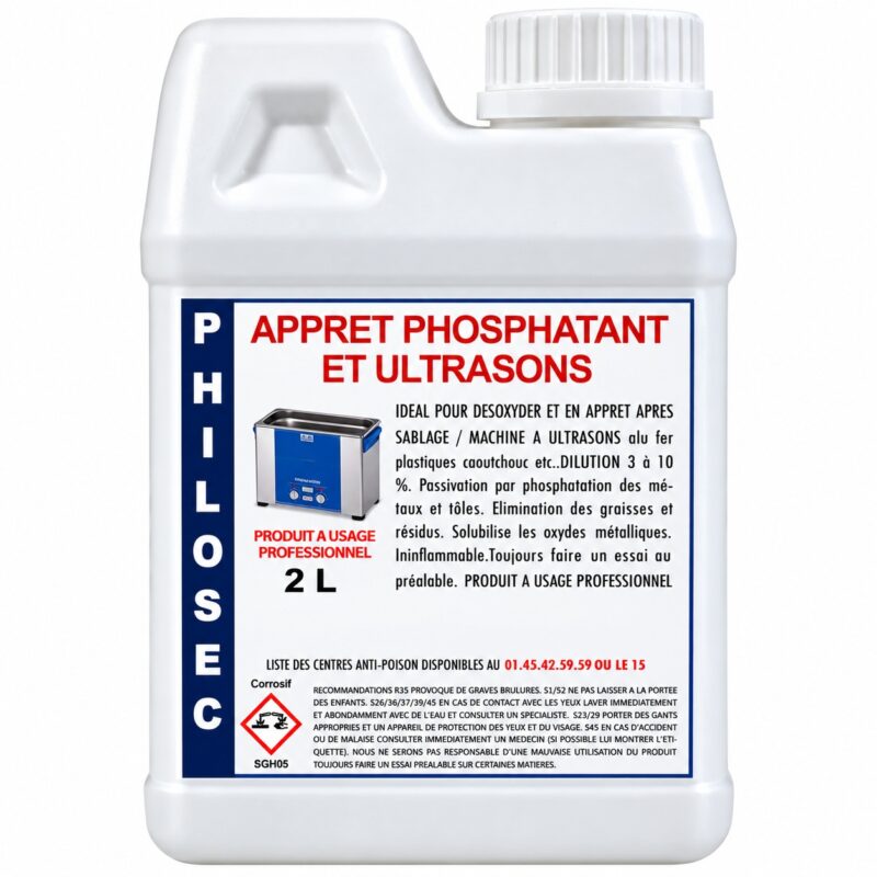 APPRÊT PHOSPHATANT ET ULTRASONS - 2L