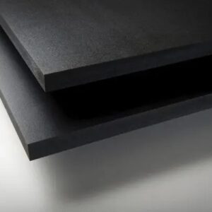 PLAQUE PVC EXPANSÉ NOIR