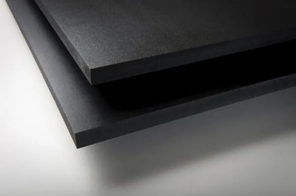 PLAQUE PVC EXPANSÉ NOIR