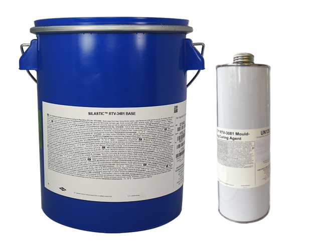 SILICONE RTV 3481 - KIT DE 21.500KG (BASE + DURCISSEUR RAPIDE + AGENT THIXO)