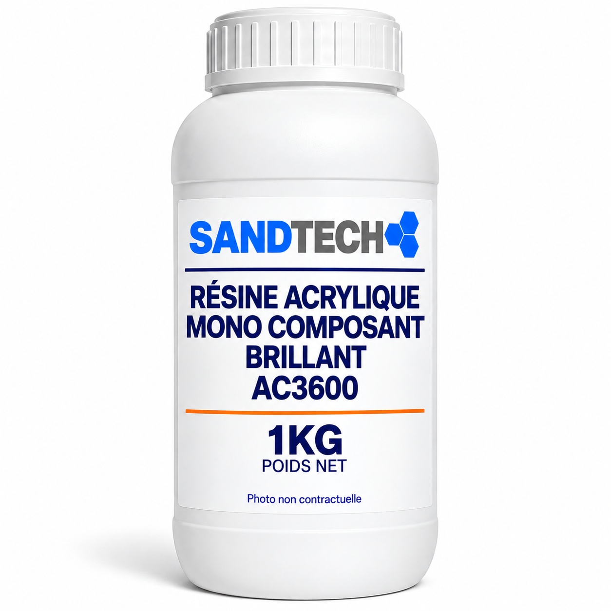 Résine acrylique mono composant brillant AC3600 – 1 kg
